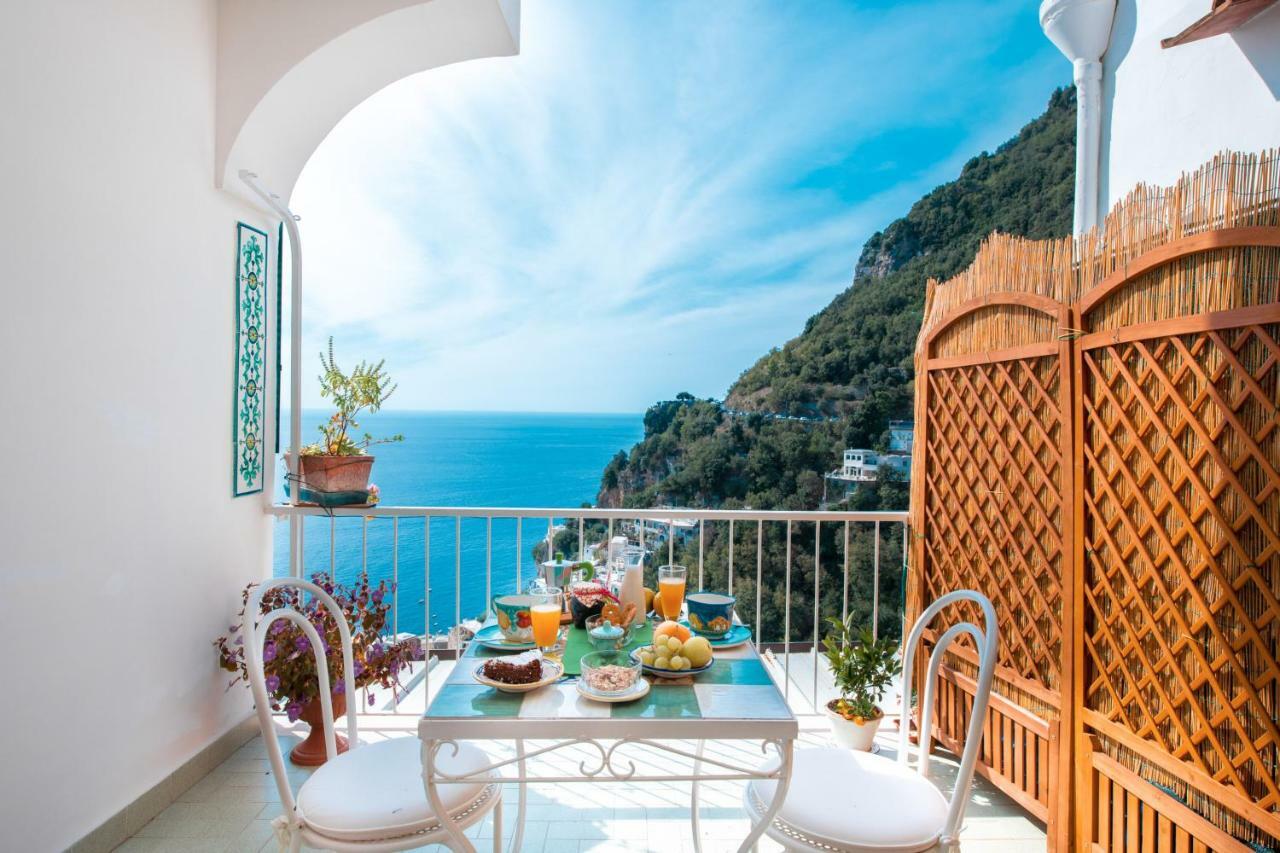 Blue Line House Positano Daire Dış mekan fotoğraf